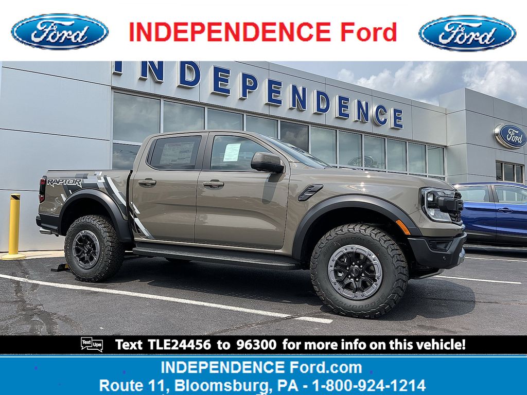 Gray 2026 Ford Ranger Pickup Truck Four-Wheel Drive Automatic