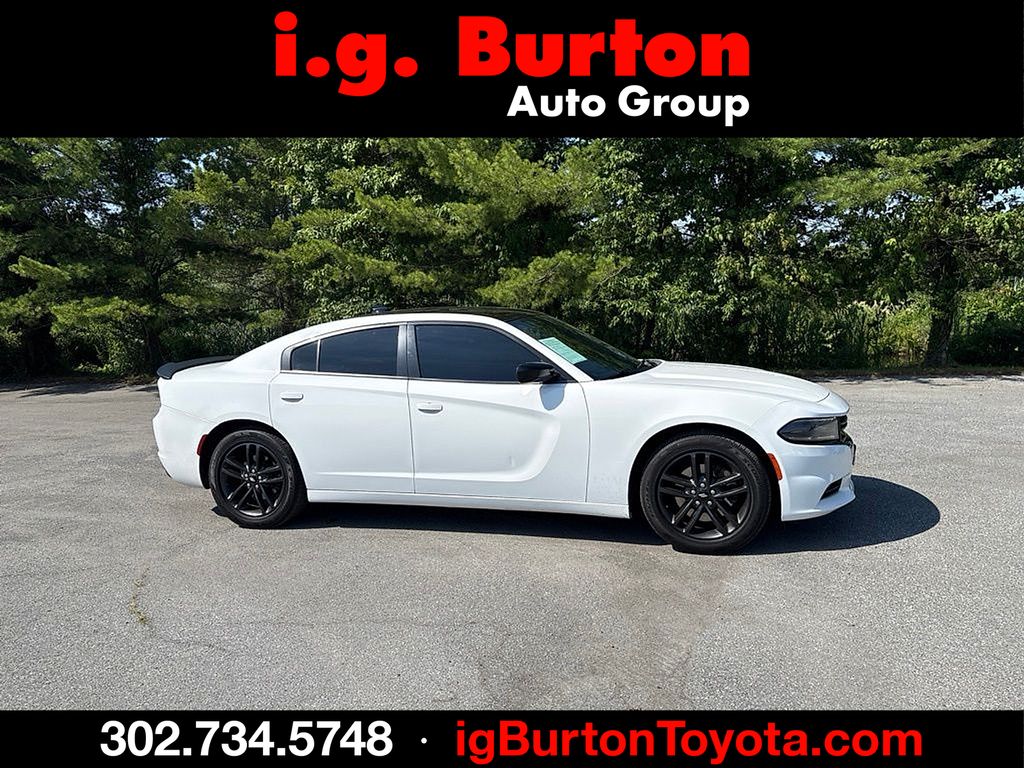 White Knuckle Clearcoat 2019 Dodge Charger Sedan All-Wheel Drive 8-Speed Automatic