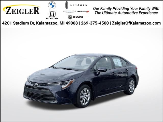 Blueprint 2025 Toyota Corolla Sedan Front-Wheel Drive Continuously Variable Transmission