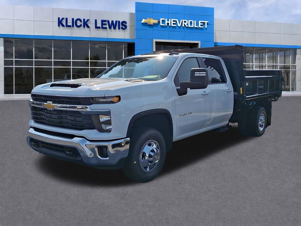 2026 Chevrolet Silverado 3500HD LT White at Klick Lewis Buick Chevrolet