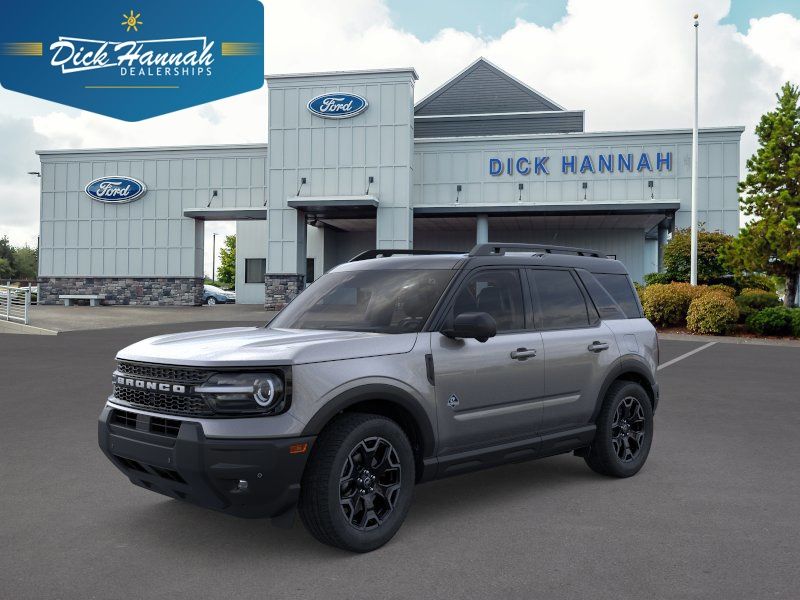 Gray Metallic 2025 Ford Bronco Sport SUV / Crossover All-Wheel Drive 8-Speed Automatic