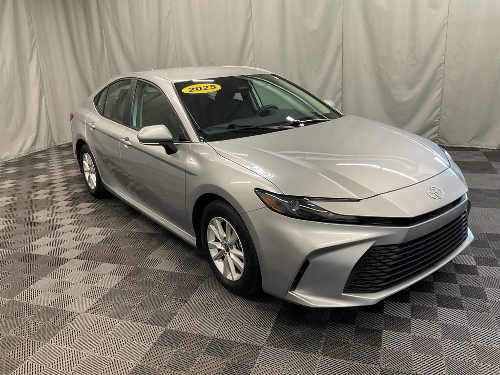 Celestial Silver Metallic 2025 Toyota Camry Sedan Front-Wheel Drive Continuously Variable Transmission