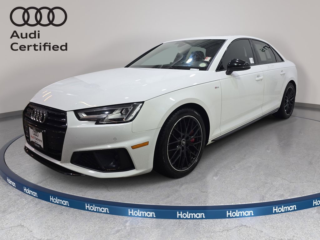 Ibis White 2019 Audi A4 quattro Premium Plus 45 TFSI Sedan All-Wheel Drive 7-Speed Automatic