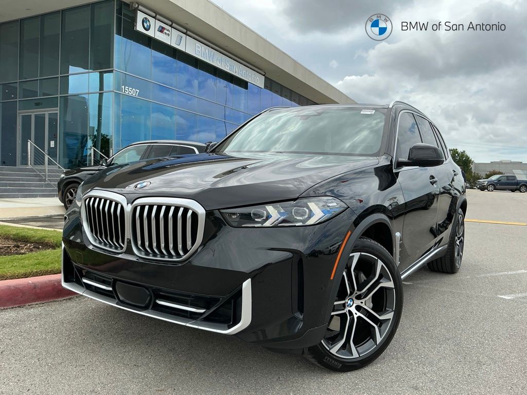 Black Sapphire Metallic 2024 BMW X5 SUV / Crossover All-Wheel Drive 8-Speed Automatic