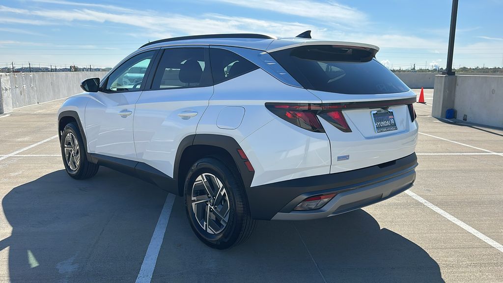 2025 Hyundai Tucson Hybrid Blue White at Baytown Hyundai