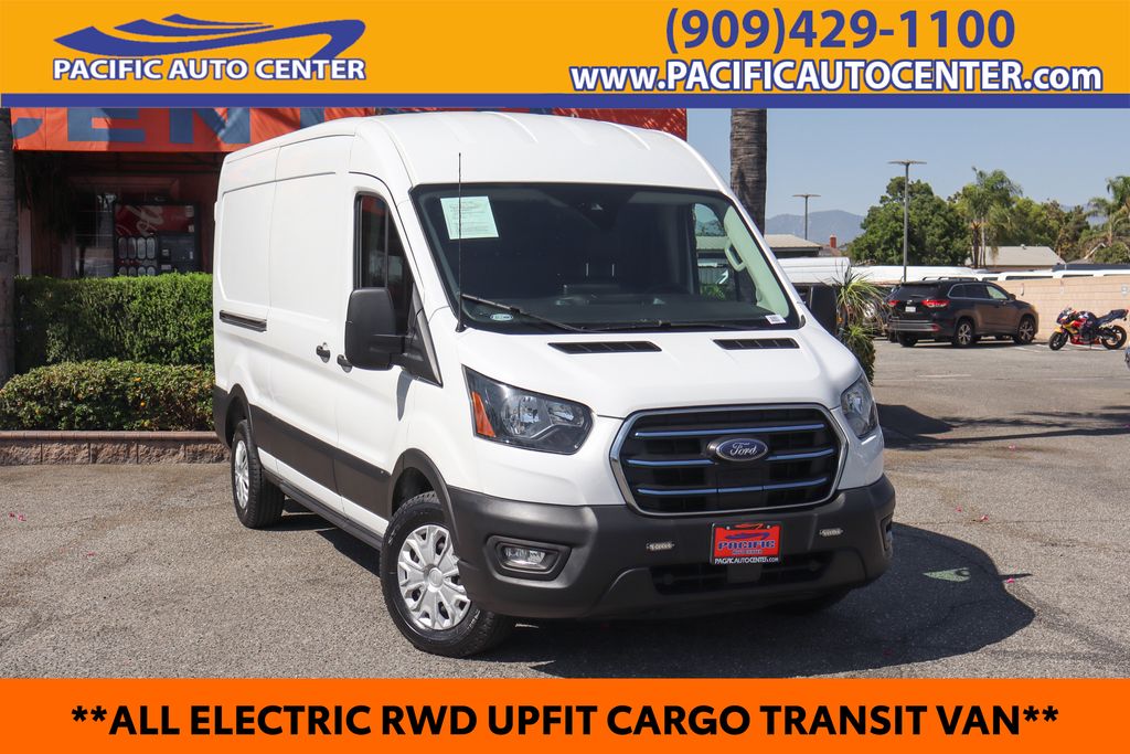 Oxford White 2022 Ford E-Transit Van Rear-Wheel Drive Automatic