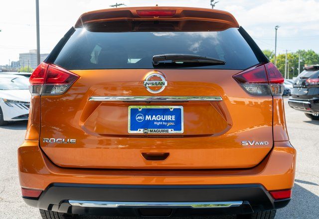 2018 Nissan Rogue SV Orange at South Hills Kia