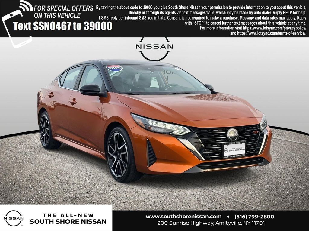2025 Nissan Sentra SR FWD