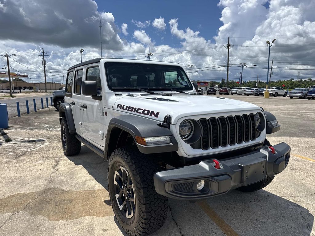 Bright White Clearcoat 2025 Jeep Wrangler SUV / Crossover Four-Wheel Drive 8-Speed Automatic