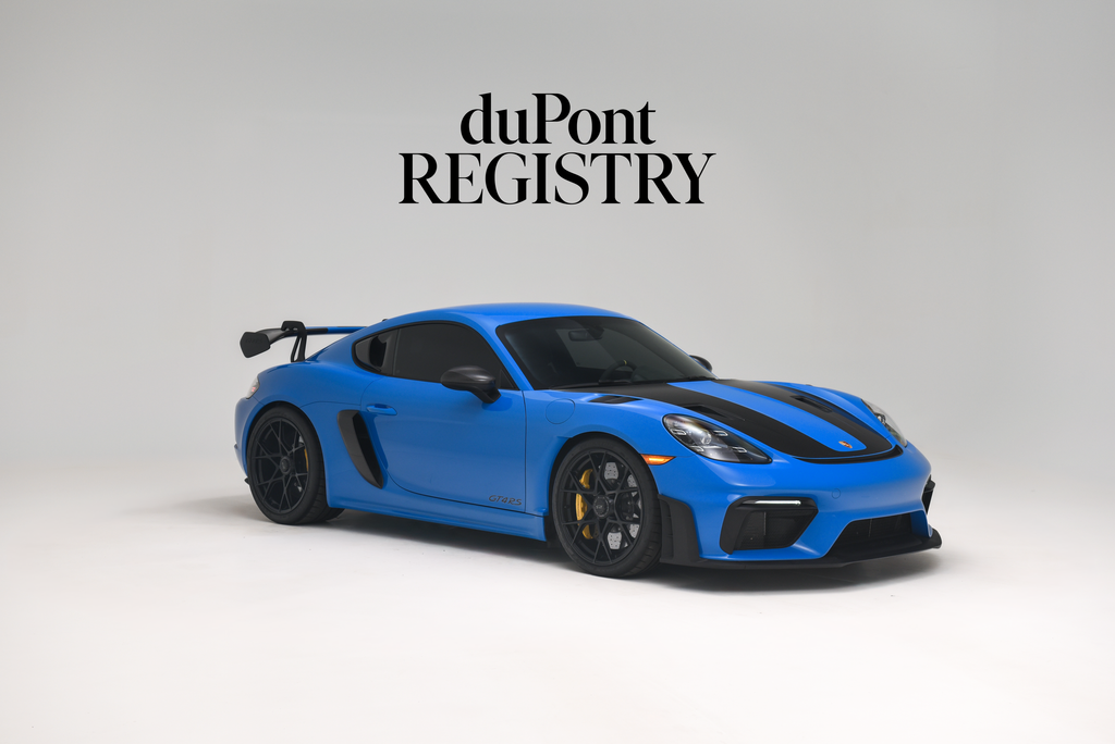 Shark Blue 2024 Porsche 718 Cayman GT4 RS RWD Coupe Rear-Wheel Drive 7-Speed Automatic