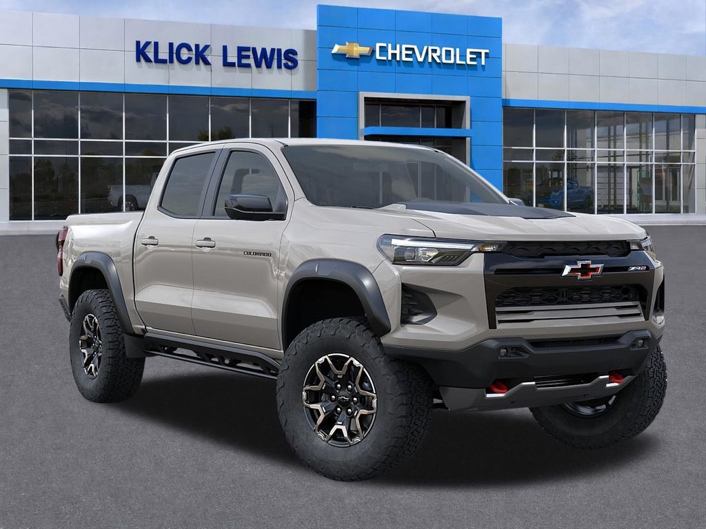 2026 Chevrolet Colorado ZR2 White at Klick Lewis Buick Chevrolet