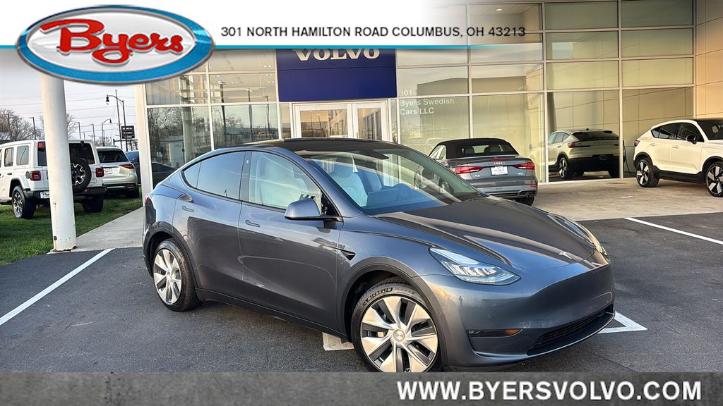 Midnight Silver Metallic 2020 Tesla Model Y Long Range AWD SUV / Crossover All-Wheel Drive 1-Speed Automatic