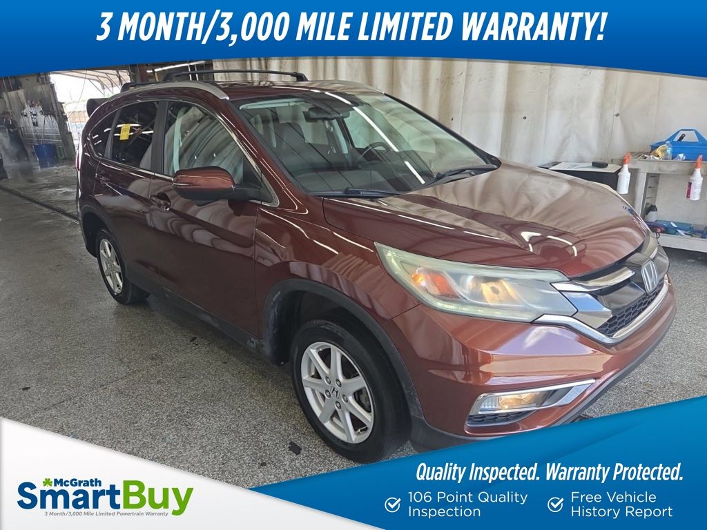 Brown 2016 Honda CR-V Touring AWD SUV / Crossover All-Wheel Drive Continuously Variable Transmission
