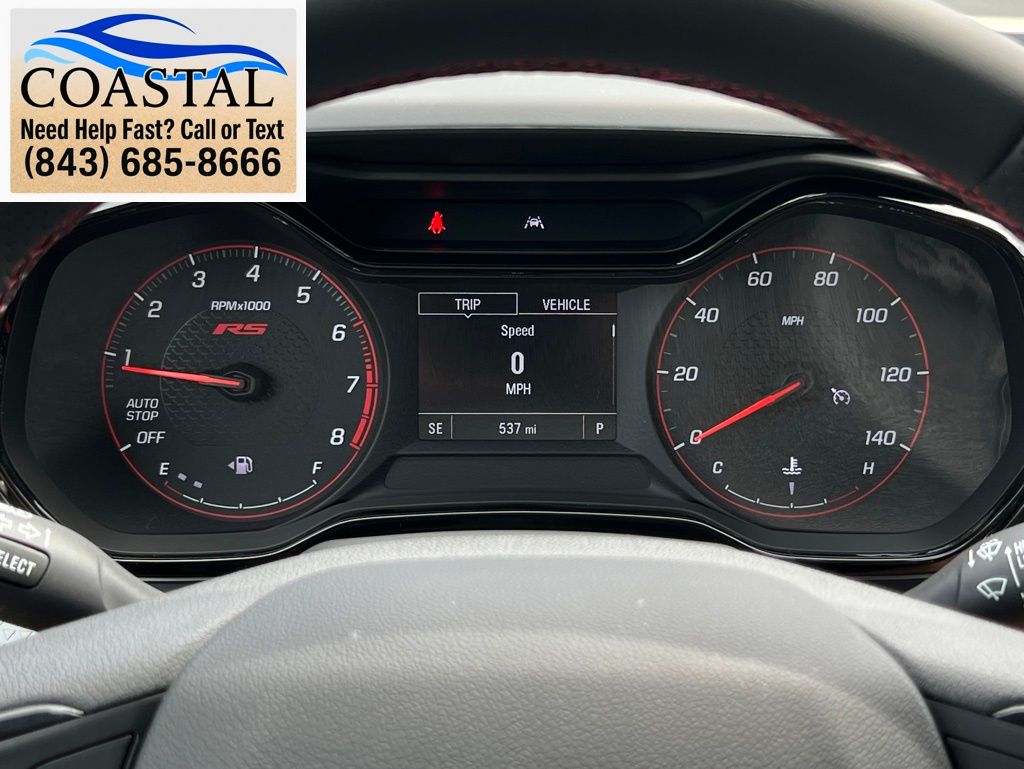 2026 Chevrolet Trax 1RS White at Stokes Honda North
