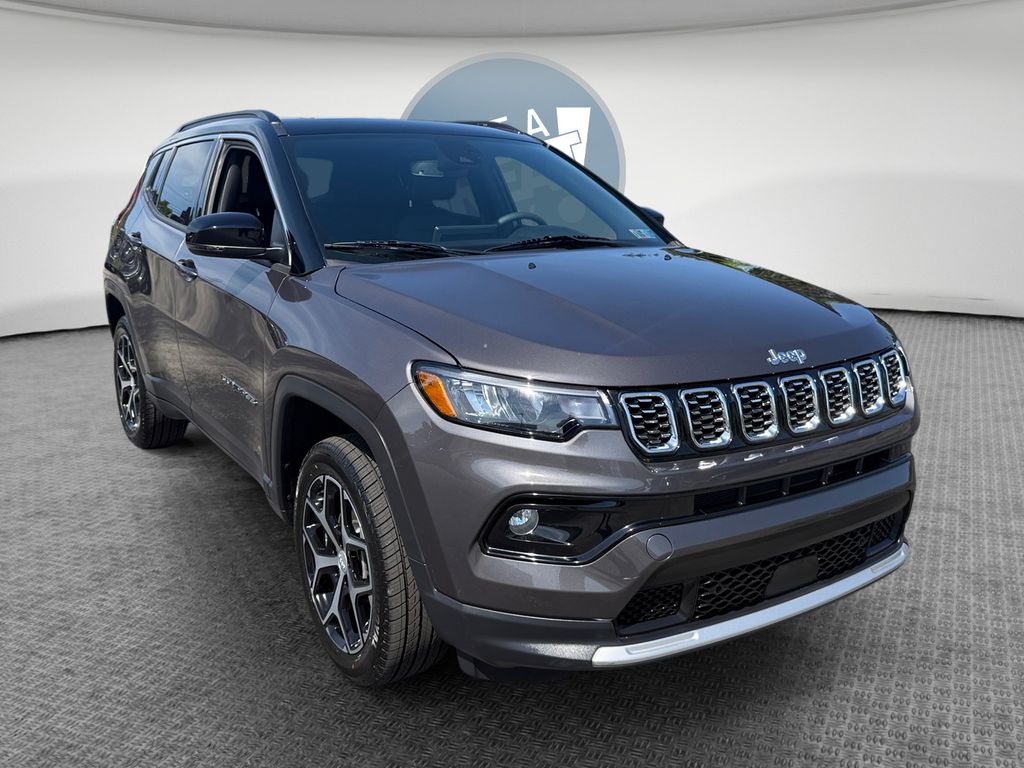 Baltic Gray Metallic Clearcoat 2024 Jeep Compass Limited 4WD SUV / Crossover Four-Wheel Drive 8-Speed Automatic