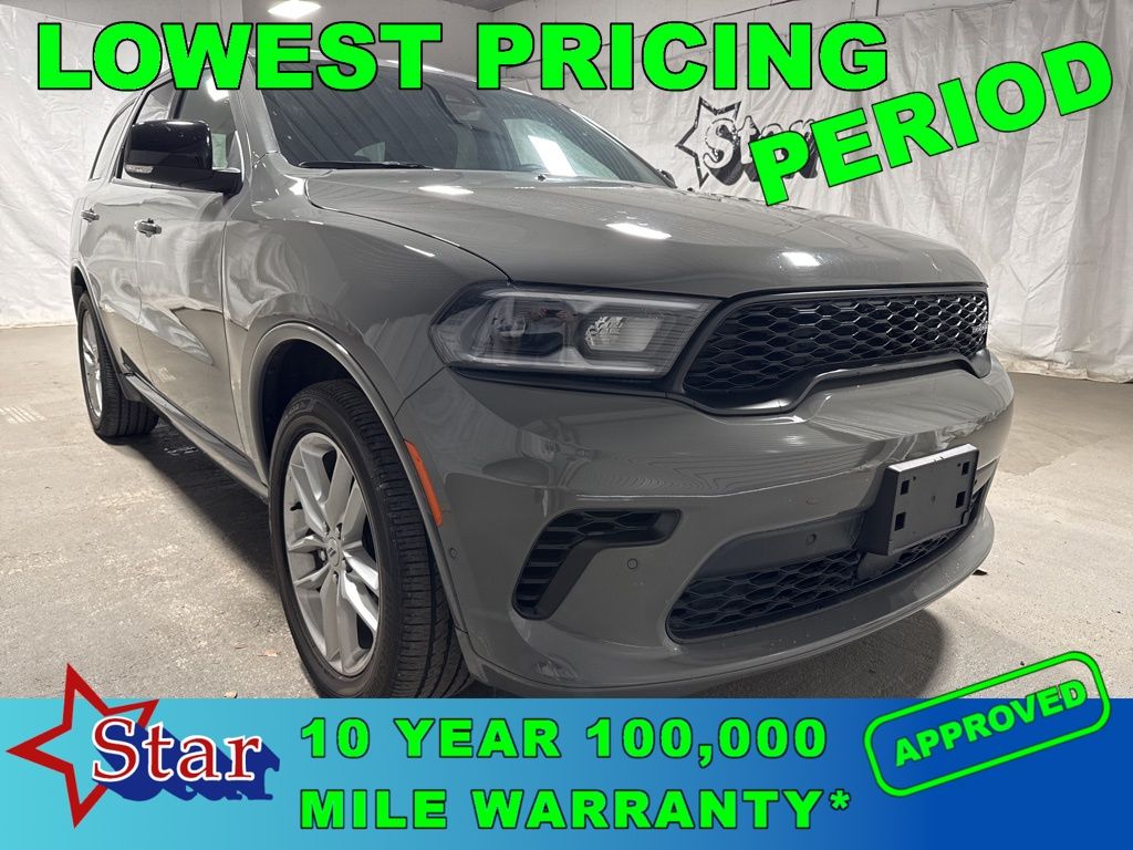 Gray Clearcoat 2025 Dodge Durango SUV / Crossover All-Wheel Drive 8-Speed Automatic