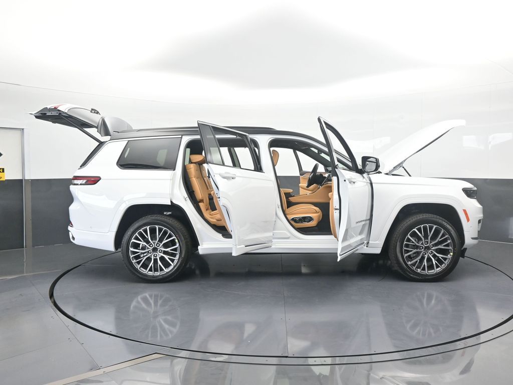New 2025 Bright White Clearcoat Jeep Summit image 71