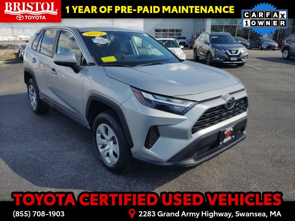 Silver Sky Metallic 2023 Toyota RAV4 LE AWD SUV / Crossover All-Wheel Drive 8-Speed Automatic