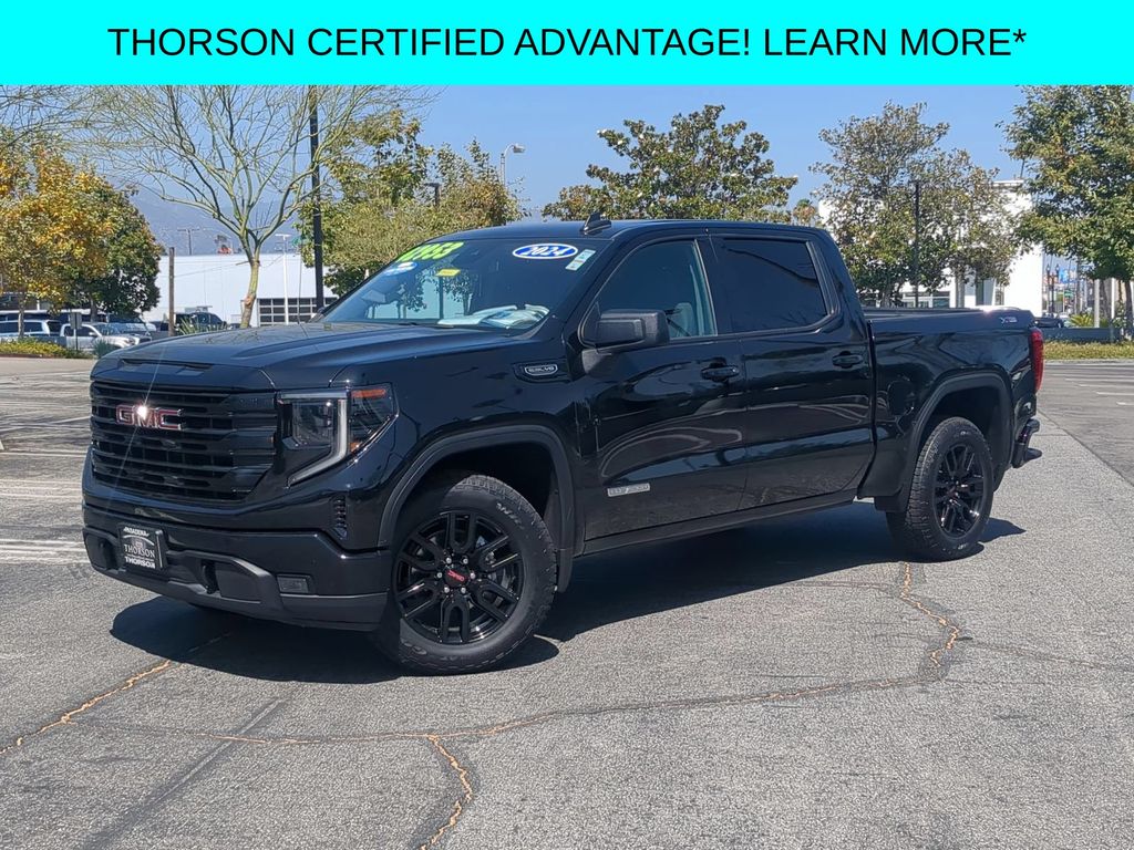 Onyx Black 2024 GMC Sierra 1500 Pickup Truck Four-Wheel Drive Automatic