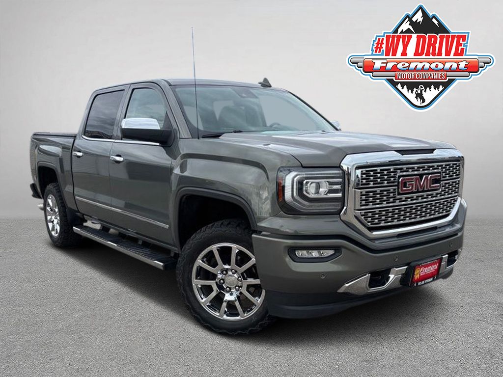 Mineral Metallic 2018 GMC Sierra 1500 Pickup Truck Four-Wheel Drive 8-Speed Automatic Overdrive