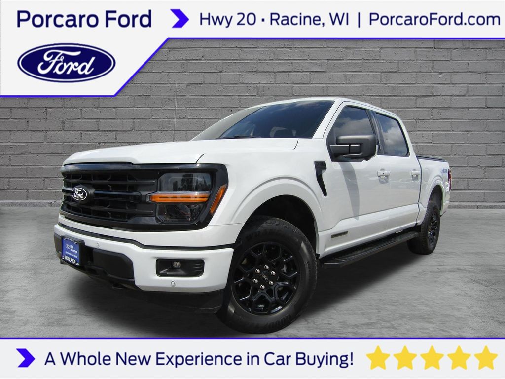 Avalanche Gray 2024 Ford F-150 Pickup Truck Four-Wheel Drive Automatic