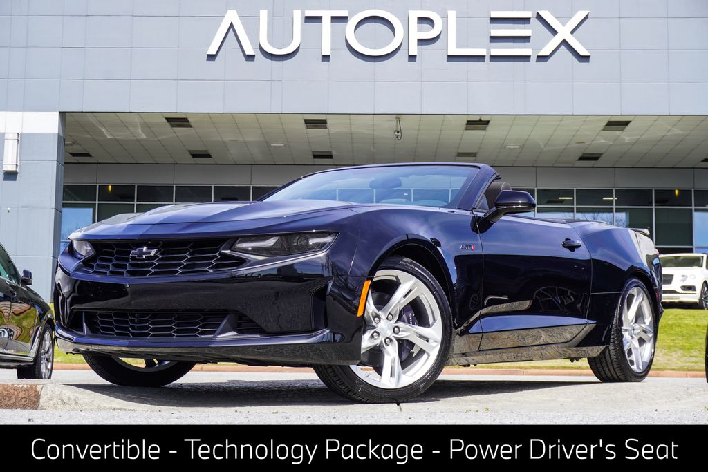 Black 2023 Chevrolet Camaro Convertible Rear-Wheel Drive Automatic