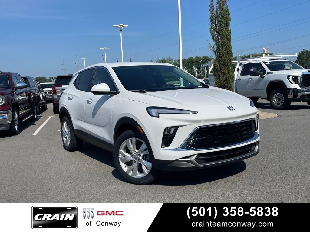 Summit White 2026 Buick Encore GX Preferred FWD SUV / Crossover Front-Wheel Drive Continuously Variable Transmission