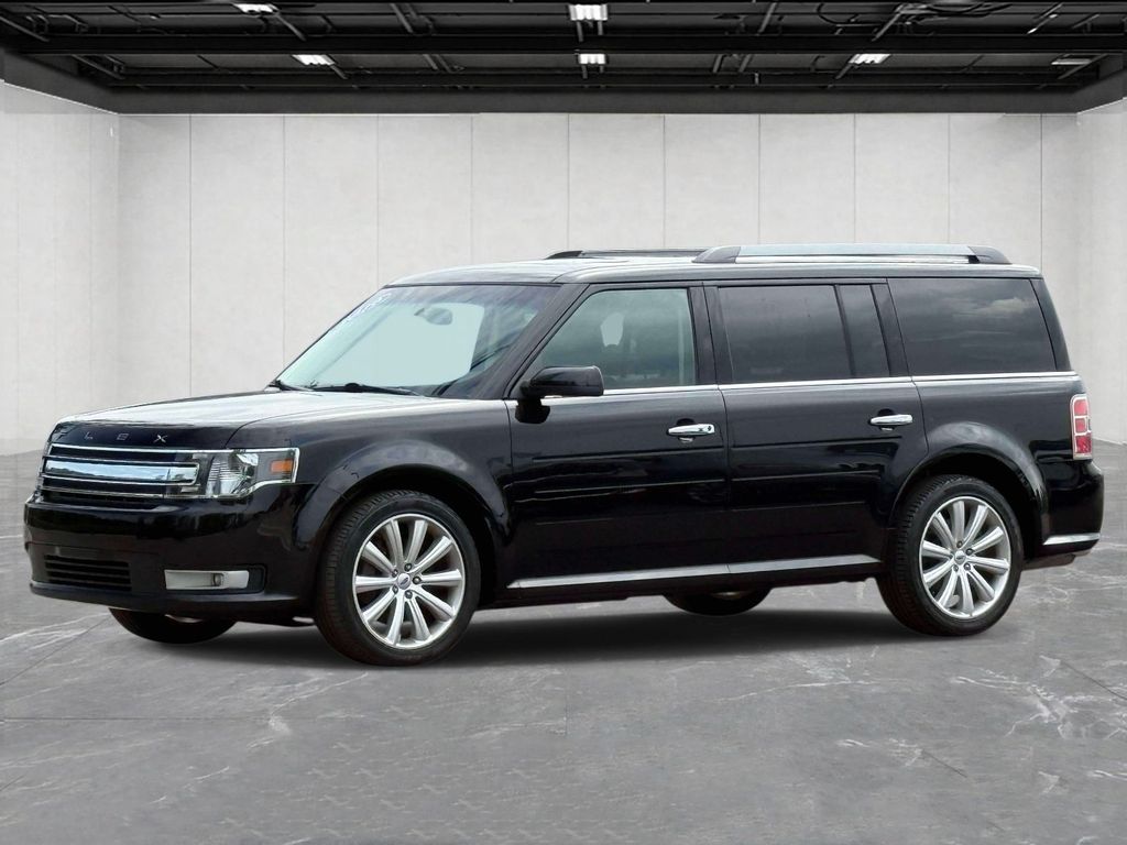 Black 2019 Ford Flex SUV / Crossover All-Wheel Drive 6-Speed Automatic
