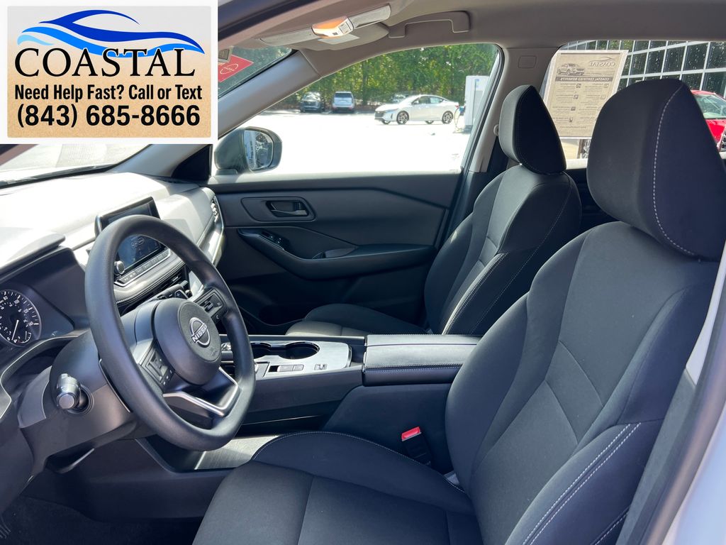 2024 Nissan Rogue S White at Coastal Chevrolet Cadillac