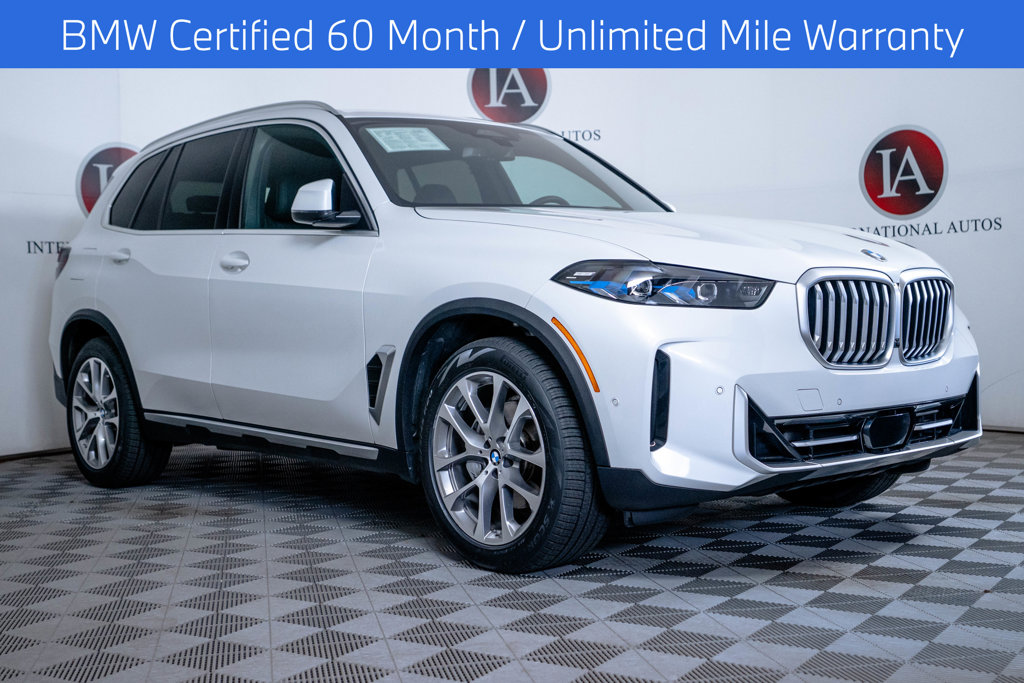 Mineral White Metallic 2024 BMW X5 SUV / Crossover All-Wheel Drive 8-Speed Automatic