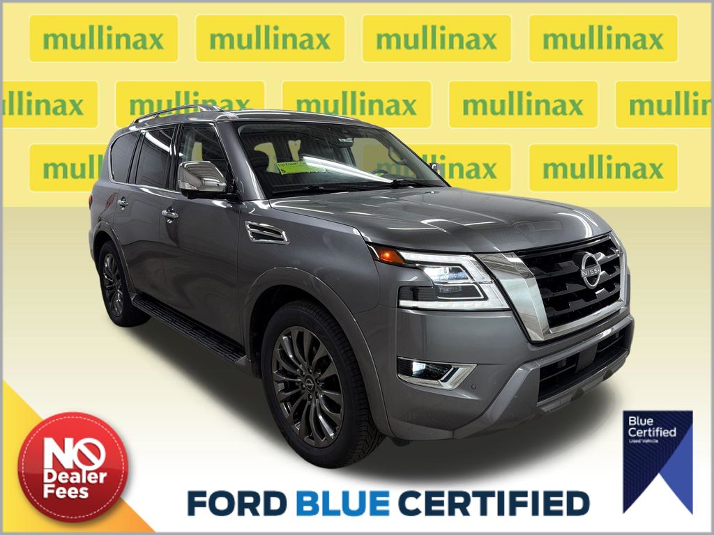 Gray (Gun Metallic) 2023 Nissan Armada SUV / Crossover 4X2 7-Speed Automatic