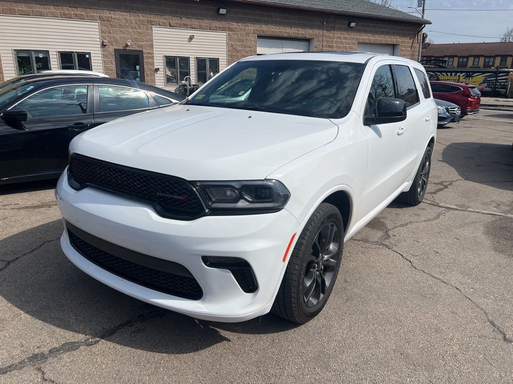 White Knuckle Clearcoat 2021 Dodge Durango SXT Plus AWD SUV / Crossover All-Wheel Drive 8-Speed Automatic