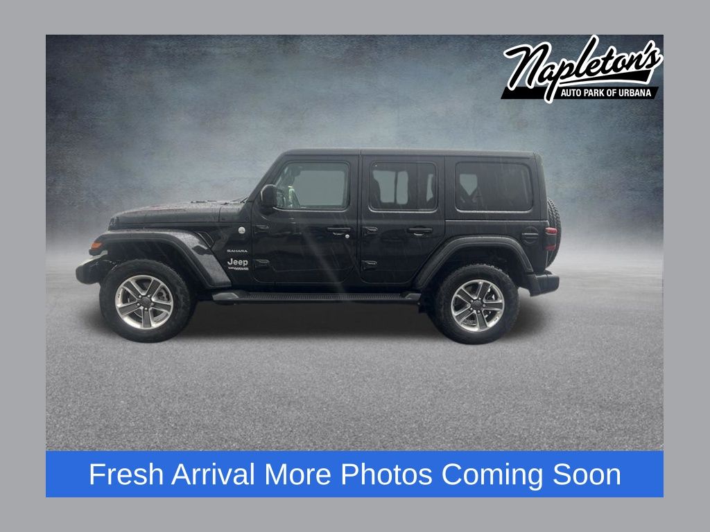 Black Clearcoat 2021 Jeep Wrangler SUV / Crossover Four-Wheel Drive 8-Speed Automatic