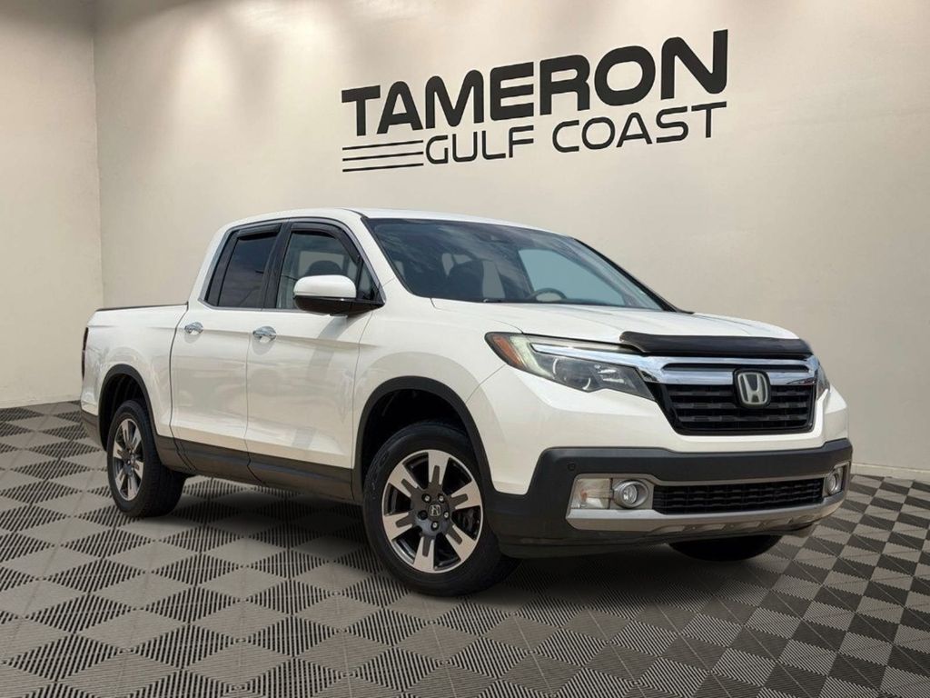 White Diamond Pearl 2019 Honda Ridgeline RTL-E AWD Pickup Truck All-Wheel Drive 6-Speed Automatic