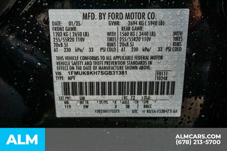 Used 2025 Black Ford ST-Line image 61