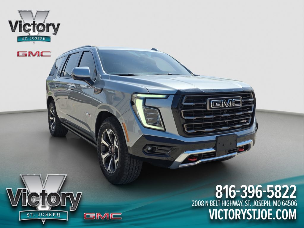 Sterling Metallic 2025 GMC Yukon AT4 Ultimate 4WD SUV / Crossover Four-Wheel Drive