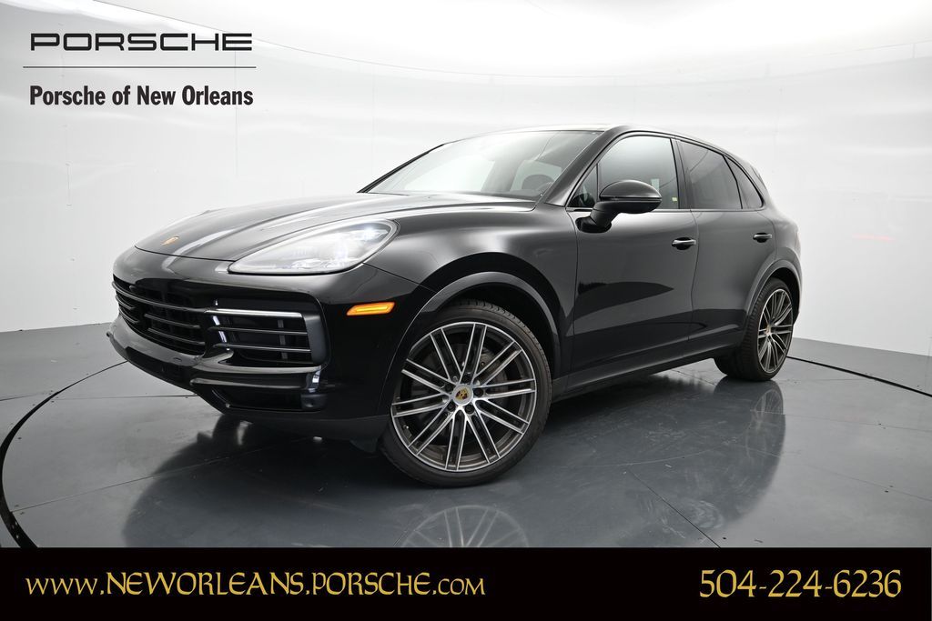 Black 2023 Porsche Cayenne SUV / Crossover All-Wheel Drive 8-Speed Automatic