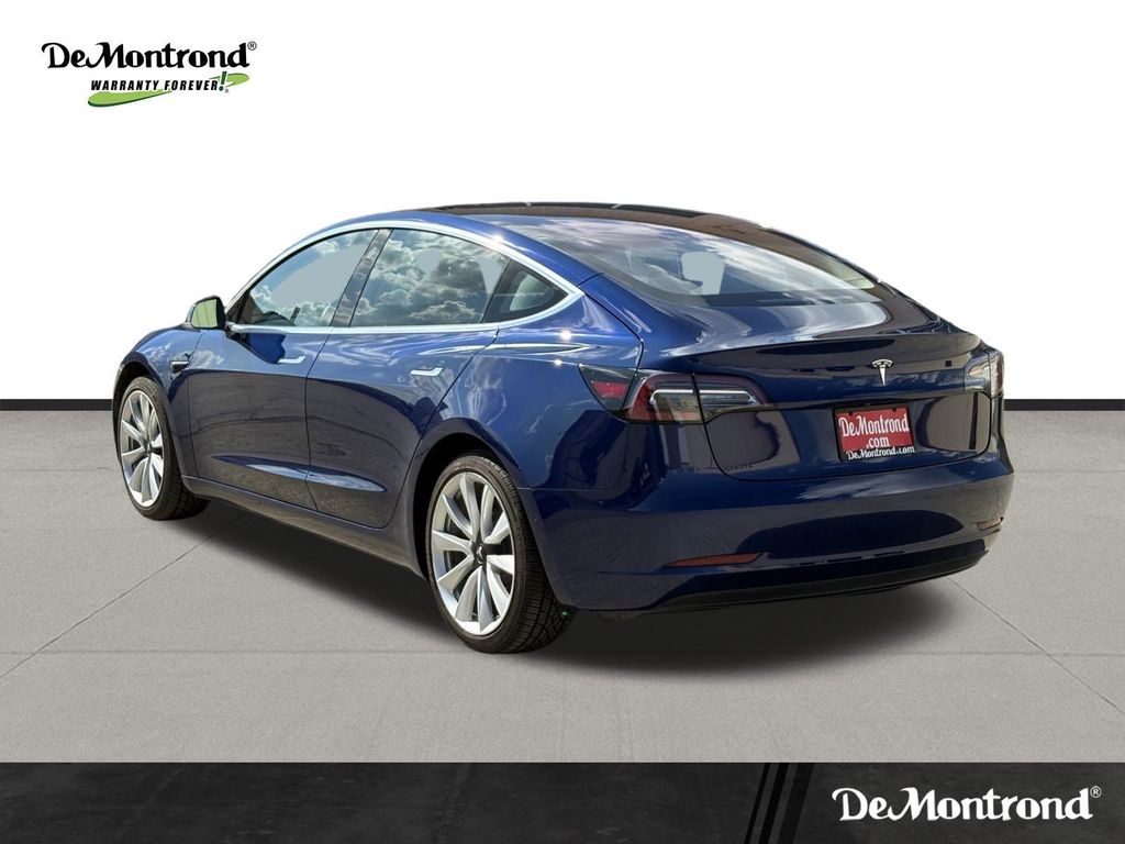 2018 Tesla Model 3 Long Range Blue at Shottenkirk Kia Fort Bend