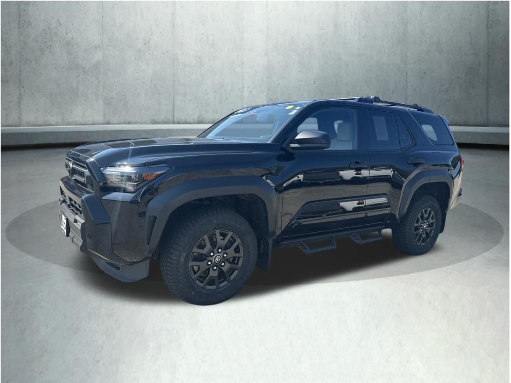 Black 2025 Toyota 4Runner SUV / Crossover Four-Wheel Drive 8-Speed Automatic