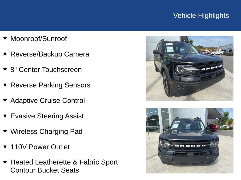 2024 Ford Bronco Sport Outer Banks