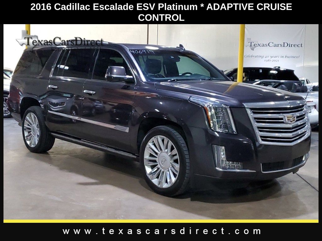 2016 Cadillac Escalade ESV Platinum Edition 2