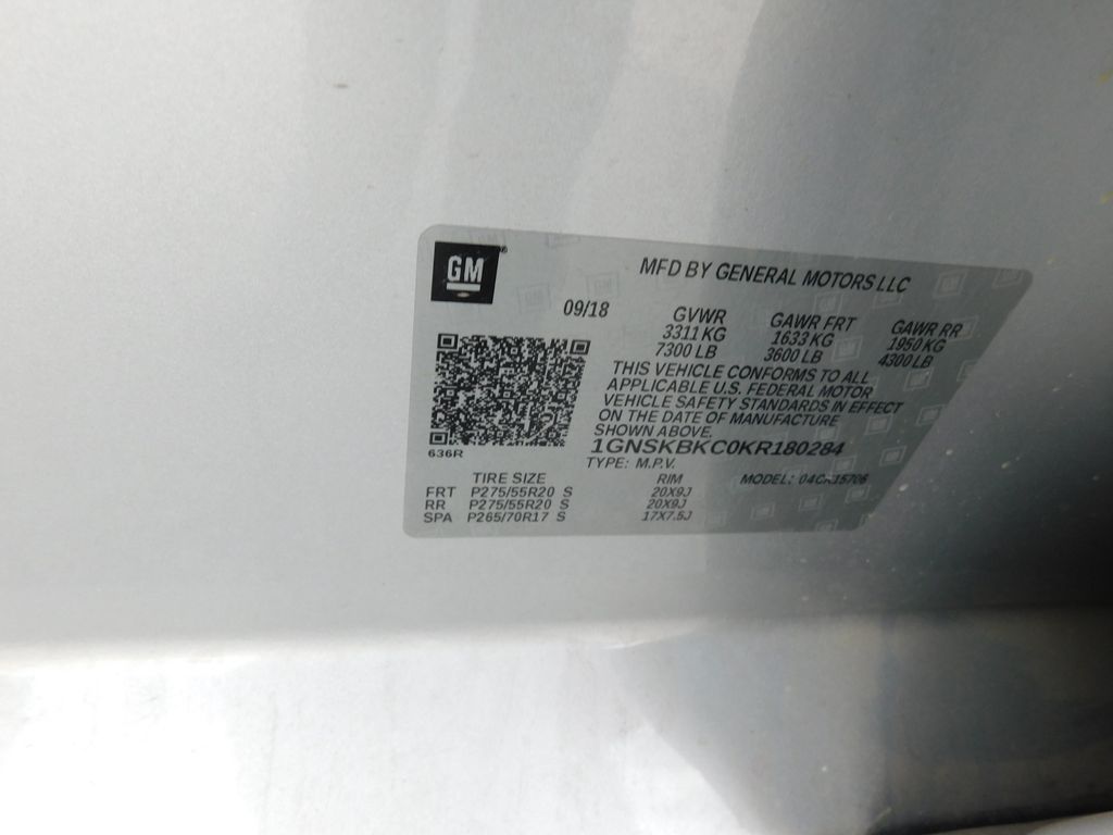 Thumbnail: 2019 Chevrolet Tahoe - 9