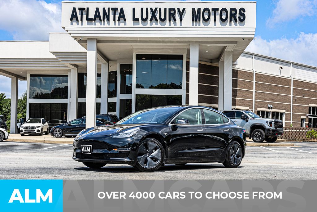 Used 2020 Black Tesla Standard image 2