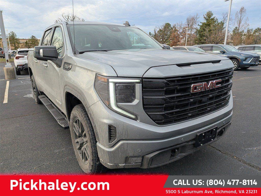 Sterling Metallic 2026 GMC Sierra 1500 Elevation Crew Cab 4WD Pickup Truck Four-Wheel Drive Automatic
