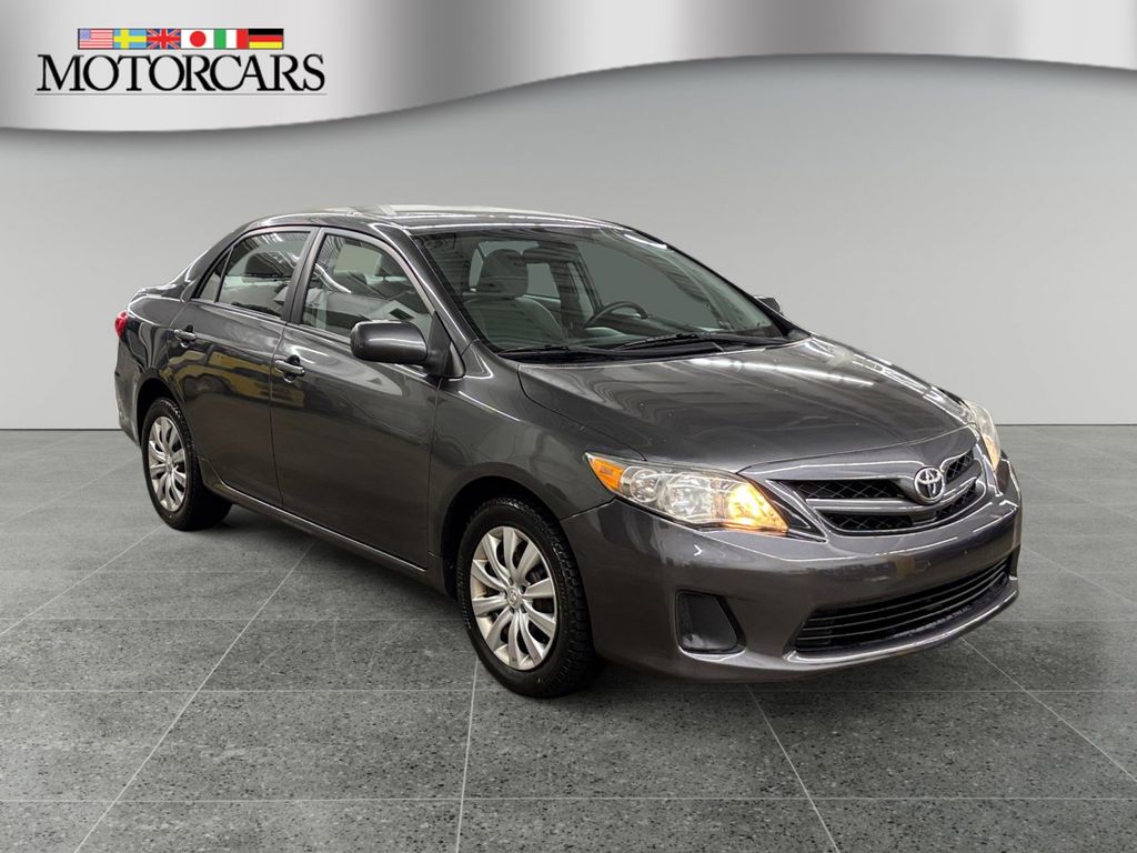 Magnetic Gray Metallic 2012 Toyota Corolla LE Sedan Front-Wheel Drive 4-Speed Automatic
