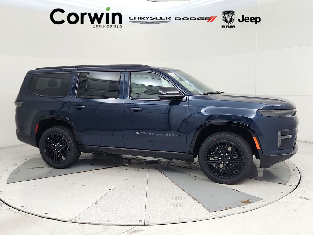 Fathom Blue Pearlcoat 2026 Jeep Grand Wagoneer Limited Reserve 4WD SUV / Crossover Four-Wheel Drive 8-Speed Automatic