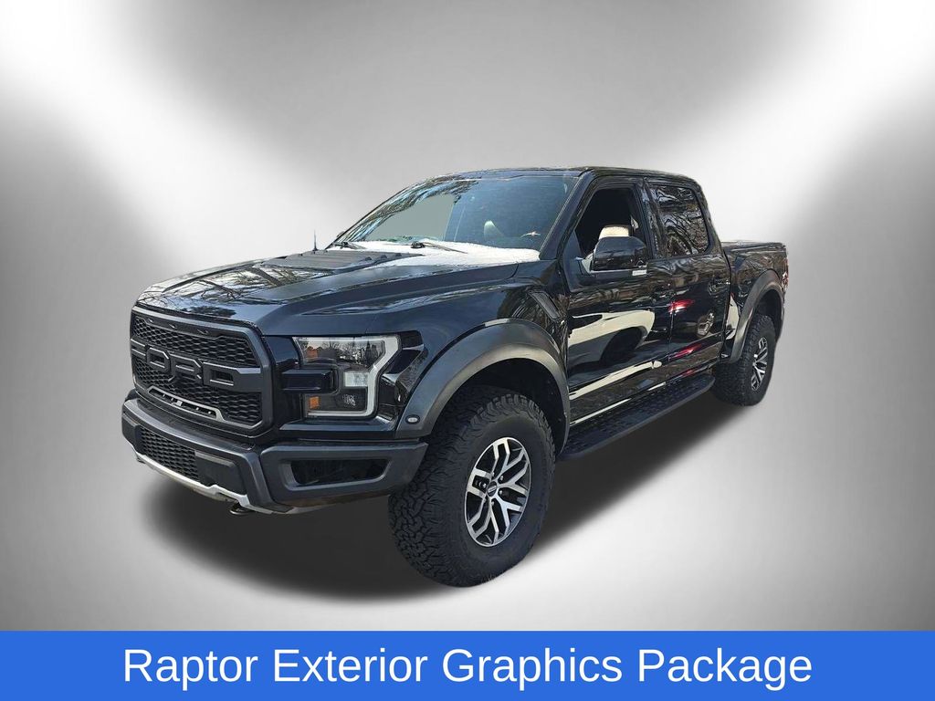 Shadow Black 2018 Ford F-150 Raptor SuperCrew 4WD Pickup Truck Four-Wheel Drive Automatic