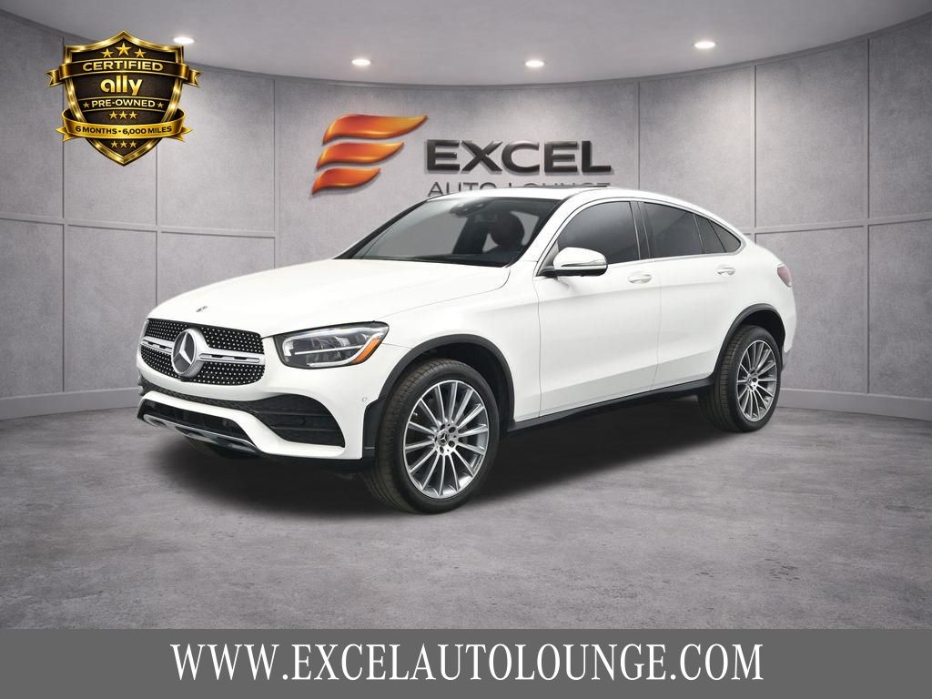 White 2020 Mercedes-Benz GLC 300 Coupe 4MATIC SUV / Crossover All-Wheel Drive 9-Speed Automatic