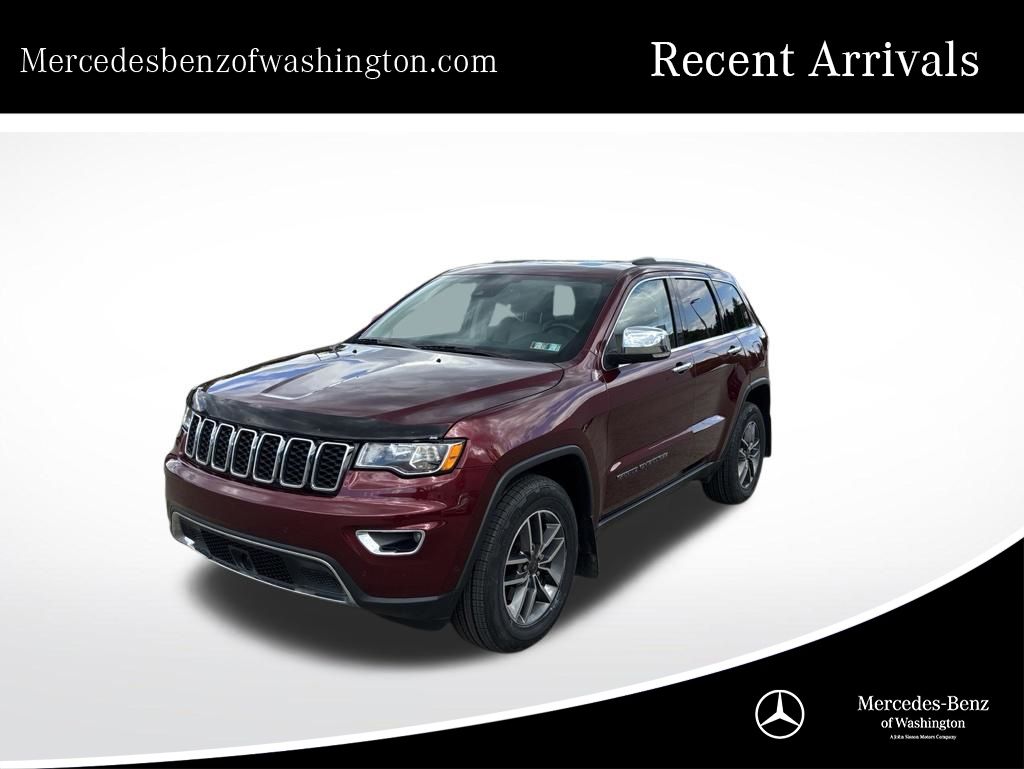 2020 Jeep Grand Cherokee Limited Red at South Hills CDJR