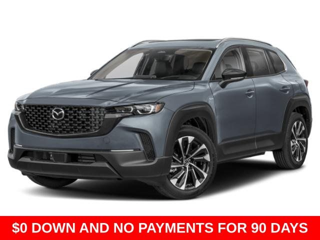 Gray Metallic 2025 Mazda CX-50 Hybrid Premium Plus AWD SUV / Crossover All-Wheel Drive Continuously Variable Transmission